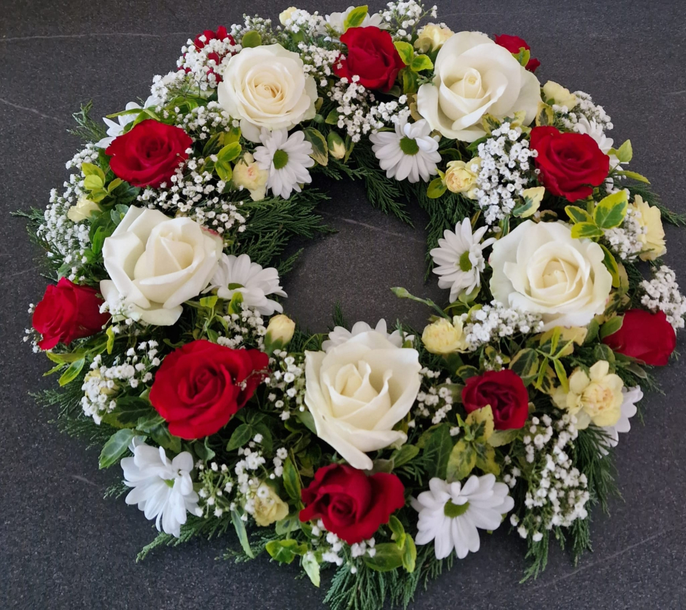 Peaceful Farewell Wreath Product Image