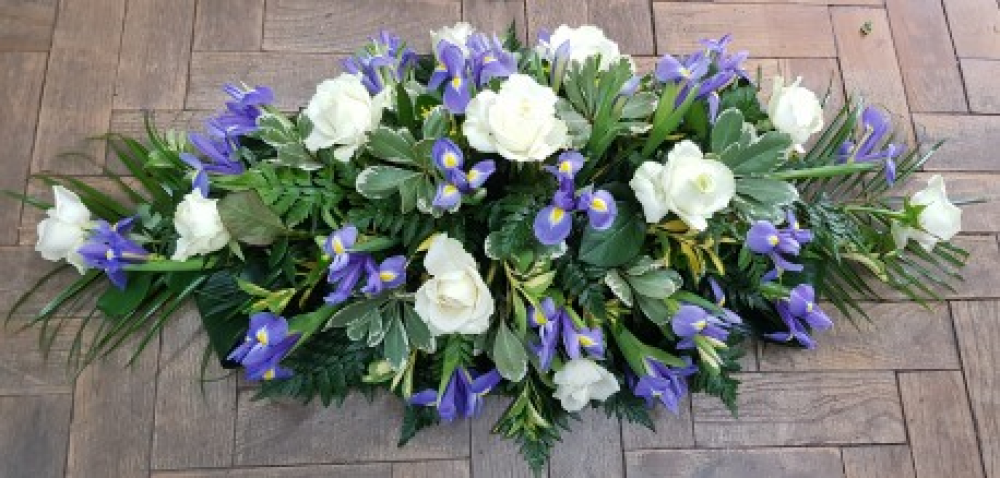 Iris and Rose Double Ended Spray Product Image