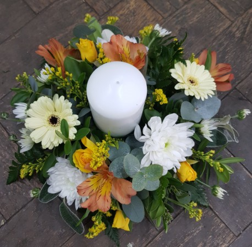 All Occasion Candle Arrangement Product Image